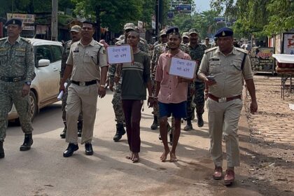 पुलिस की बड़ी सफलता: दो चोर और रिसीवर गिरफ्तार, चोरी का संपूर्ण माल बरामद