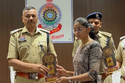 कबीरधाम : 41 युवाओं का नगर सैनिक पद पर चयन, पुलिस अधीक्षक ने किया सम्मानित