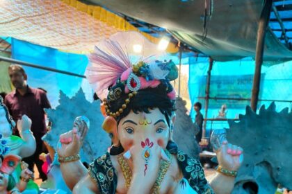 कवर्धा गणेश चतुर्थी 2025 पंडाल सजावट