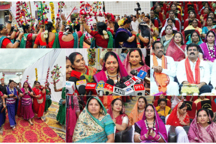 उपमुख्यमंत्री विजय शर्मा की पहल पर कवर्धा विधानसभा में तीजा उत्सव का भव्य समापन, माताएँ-बहनें बड़ी संख्या में हुईं शामिल