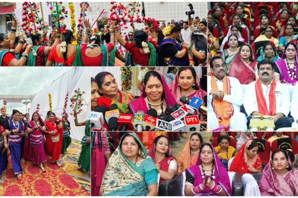 उपमुख्यमंत्री विजय शर्मा की पहल पर कवर्धा विधानसभा में तीजा उत्सव का भव्य समापन, माताएँ-बहनें बड़ी संख्या में हुईं शामिल